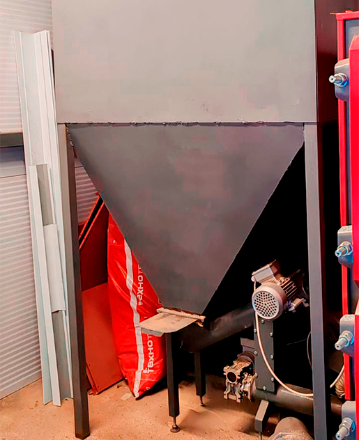 бункер пеллетного котла