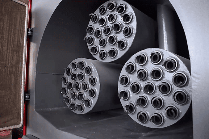 Автоматическая очистка котла от золы